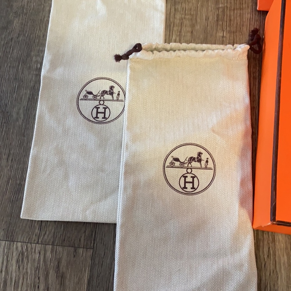 Authentic Hermès boxes, dust bags -shopping bags - Picture 4 of 4